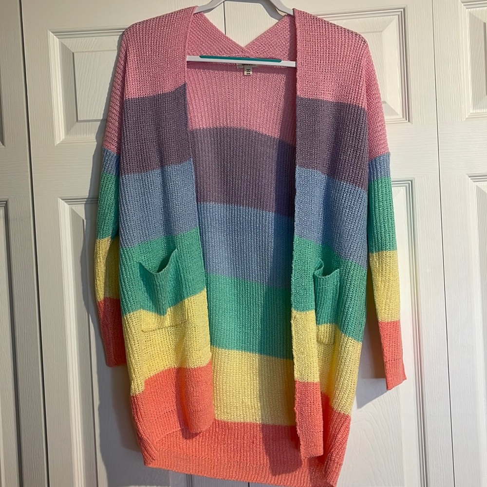 Pink Lily Cardigan